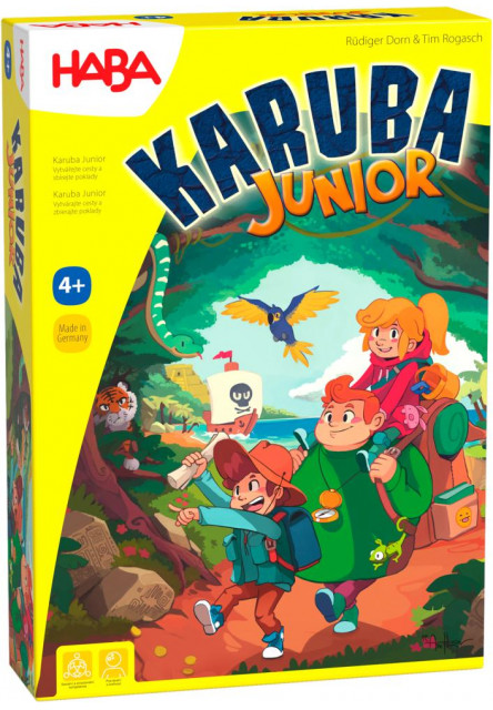 Spoločenská hra pre deti Karuba junior SK CZ verzia