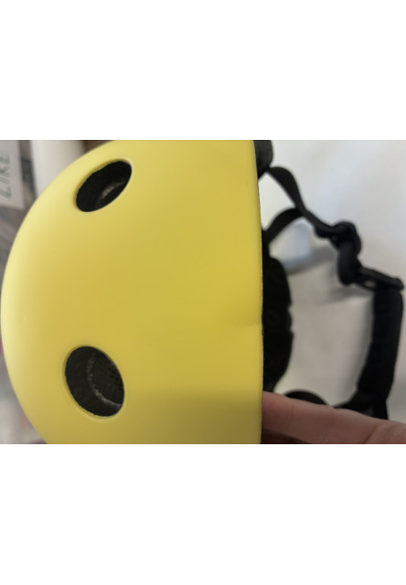 Detská prilba scoot and ride - s - lemon - Poškodený kus