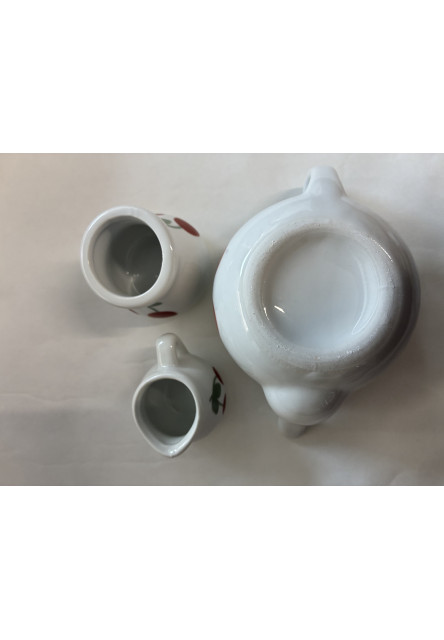 Porcelánový čajový set Čerešňa - Poškodená krabica