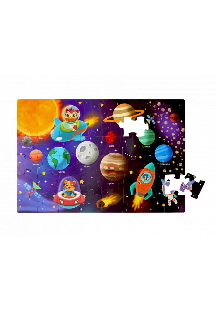 Puzzle maxi 48 ks Slnečná sústava B-Toys