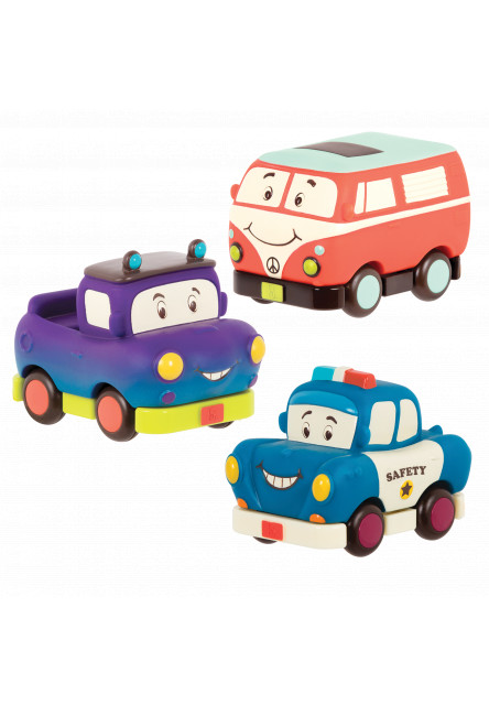 Mini autíčka na zotrvačník Mini Wheeee-ls! Pick-up B-Toys
