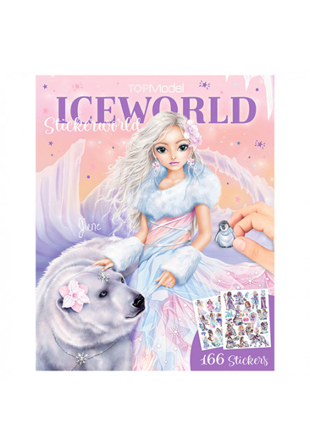 Top Model Iceworld Stickerworld, 166 samolepek Top Model