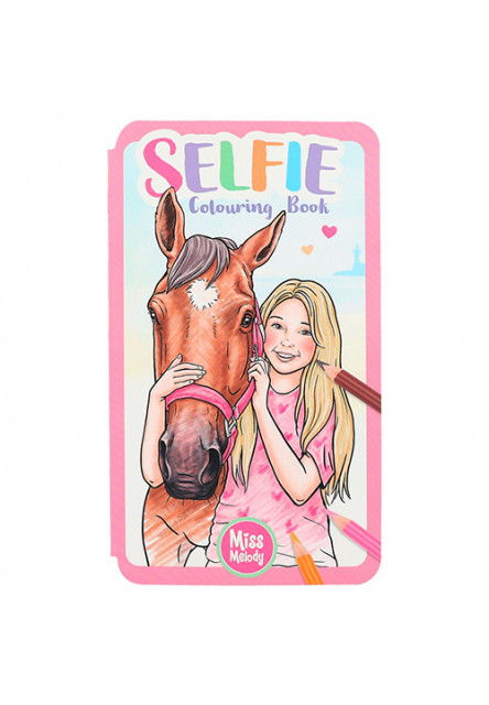 Omaľovánka |Selfie Colouring Book, Vzhľad telefónu Miss Melody