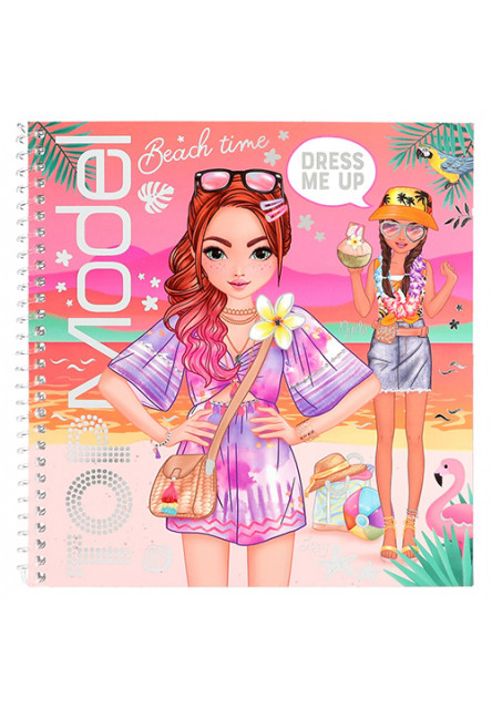 Top Model Dress me up - Beach time, Lexy + Nyela, se samolepkami Top Model