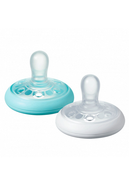 Cumlík, breast-like, silikón Natural, 6-18m, 2ks Tommee Tippee