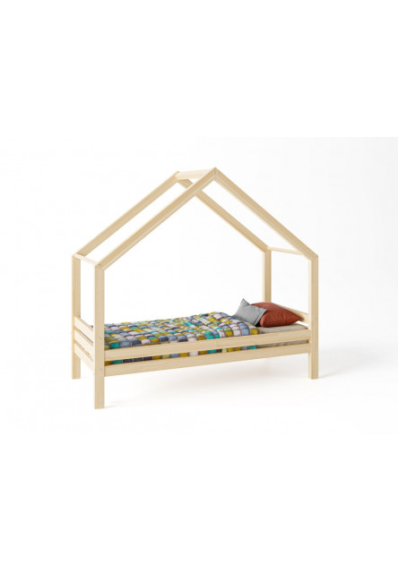 Domčeková posteľ DOMINANT Premium s voliteľnou zábranou rozmer lôžka: 90 x 190 cm, šuplík, nožičky: s nožičkami a so šuplíkom, zábrany: predná