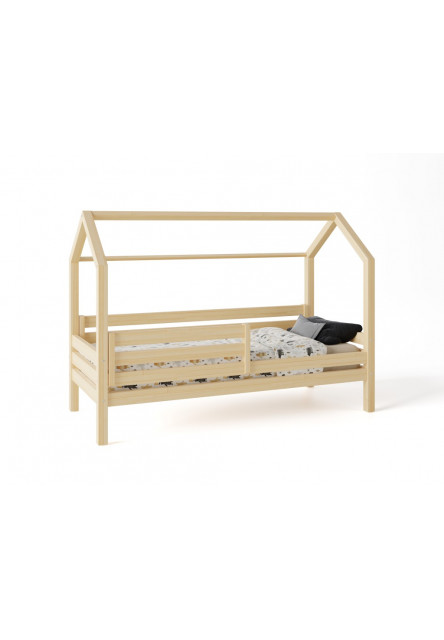 Domčeková posteľ Premium so šuflíkom rozmer lôžka: 80 x 190 cm, šuplík, nožičky: s nožičkami a so šuplíkom, zábrany: zadná