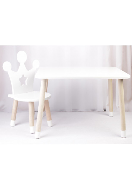 Elis design Detský stôl a stoličky Korunka variant: stôl + 1 stolička