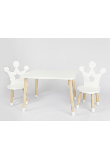 Detský stôl a stoličky Korunka variant: stôl + 1 stolička