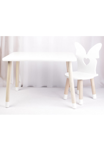 Detský stôl a stoličky Motýlik variant: stôl + 1 stolička