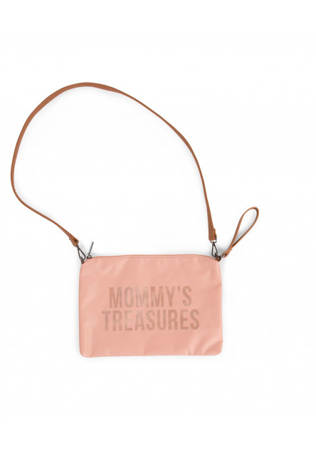 Puzdro na zips s pútkom Pink Copper