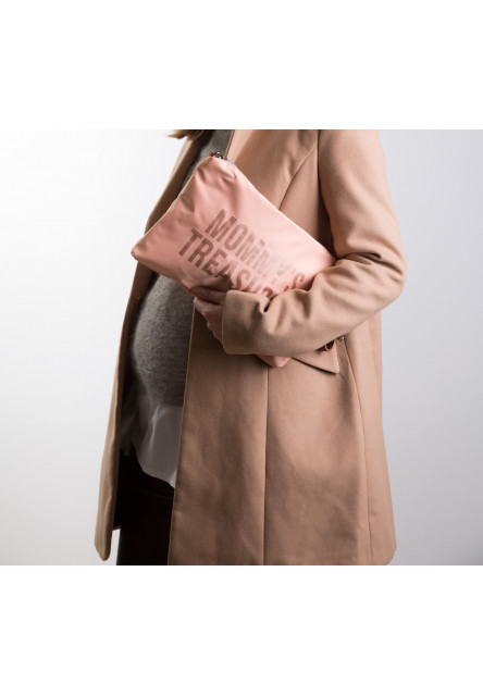 Puzdro na zips s pútkom Pink Copper