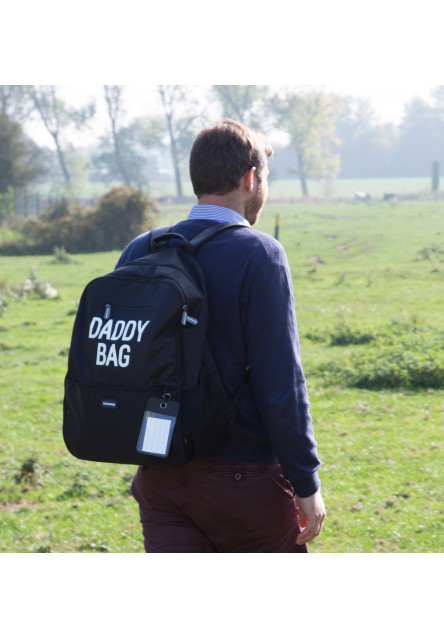 Prebaľovací batoh Daddy Bag Black