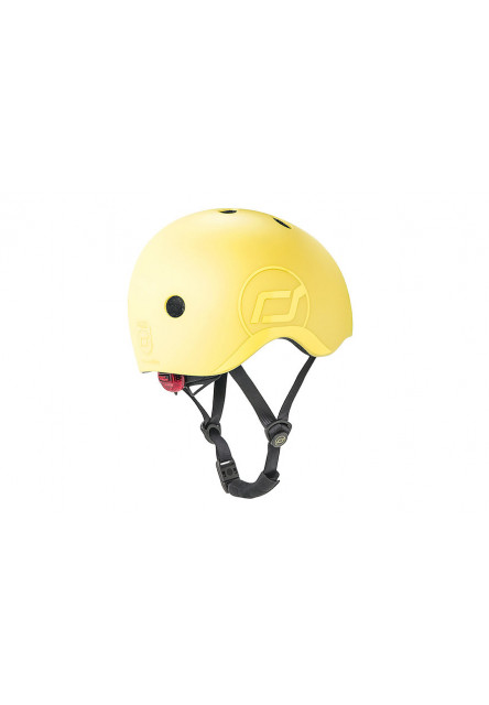 Detská prilba scoot and ride - s - lemon - Poškodený kus