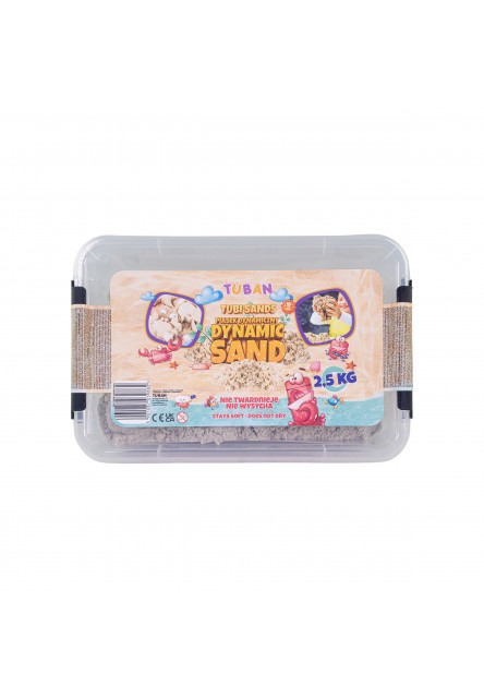 Dynamický piesok Natural Box 2,5 kg - Poškodený obal