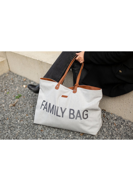 Cestovná taška Family Bag Canvas Grey