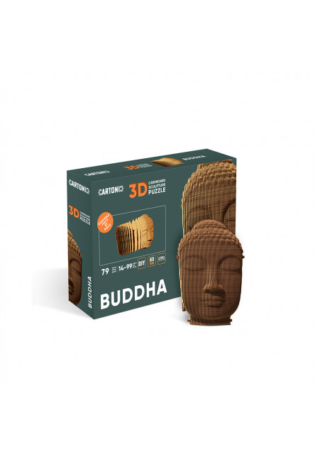 Cartonic Kartónové 3D puzzle Buddha
