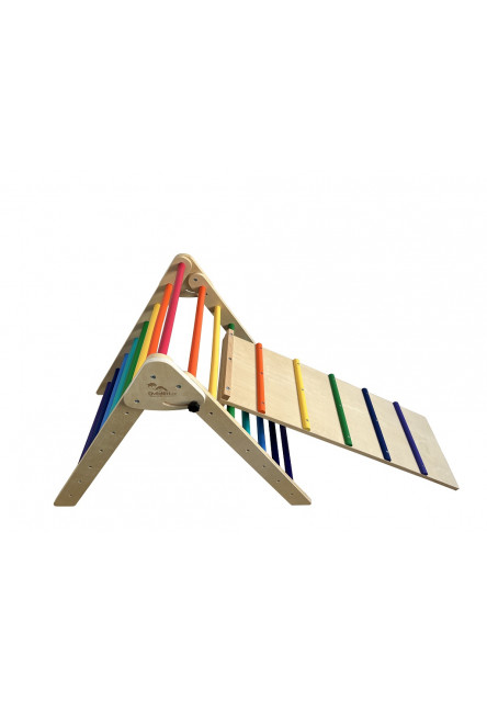 Dvedeti Piklerovej trojuholník s doskou dúhový