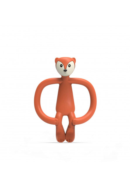 Hryzátko a zubná kefka fudge fox – líška Matchstick Monkey