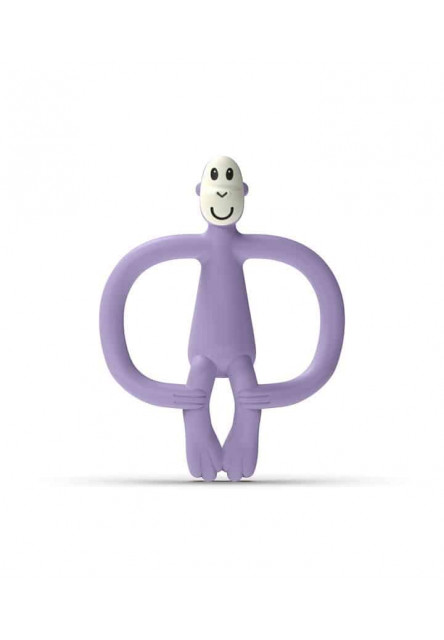 Hryzátko a zubná kefka teether purple Matchstick Monkey