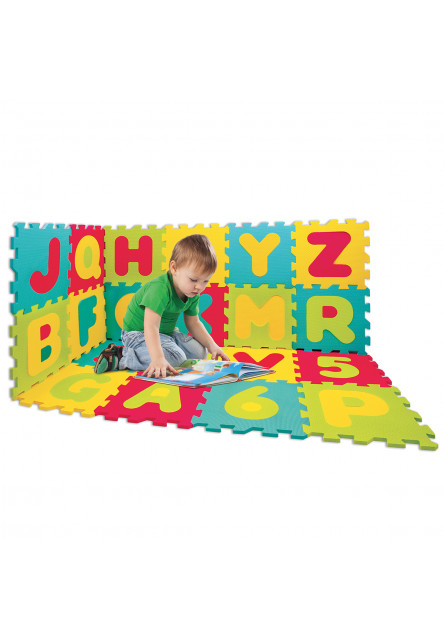 Puzzle penové 180x150 cm písmena