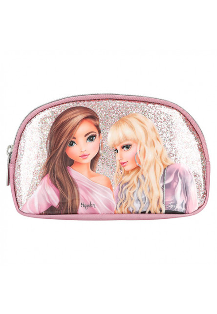Vrecko na zips s kamienkami - Ružová, Hayden + Louise Top Model