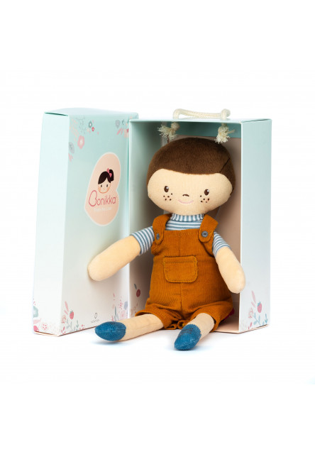 Chi Chi látková bábika v darčekovej krabičke (Ivy hnedé vlasy)