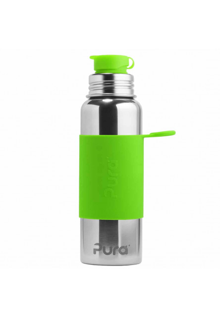 Nerezová fľaša so športovým uzáverom 850ml (Moss)