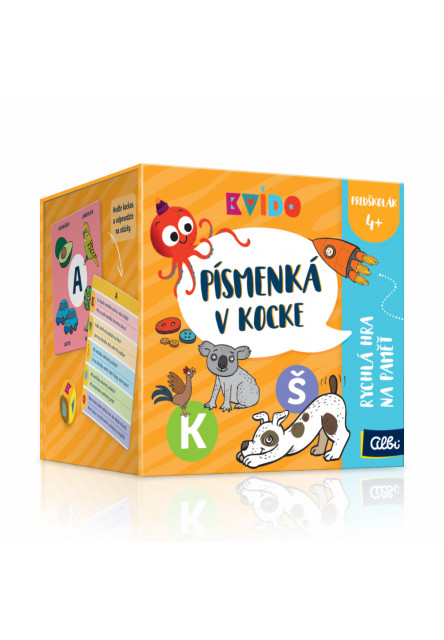 Kvído - Písmenká v kocke