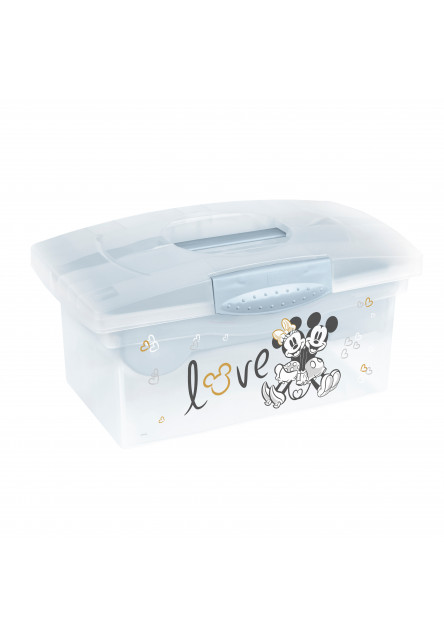 Cestovný box s prehriadkou na hračky, lieky, kozmetiku Mickey