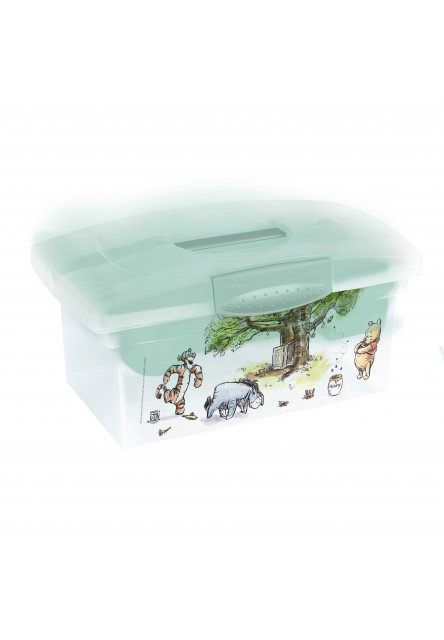 Cestovný box s prehriadkou na hračky, lieky, kozmetiku Winnie Winnie