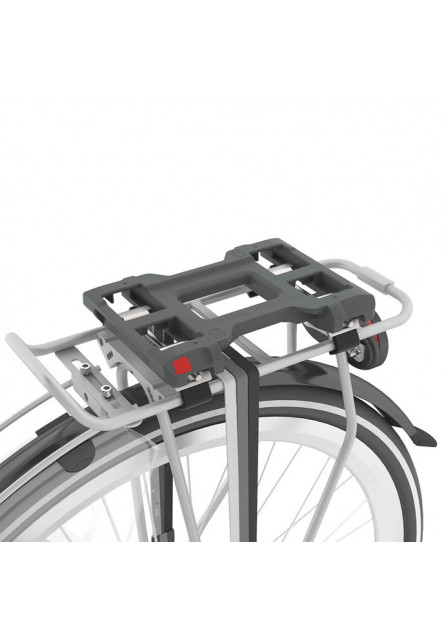 Zadná sedačka na bicykel s adaptérom na nosič Icho Zelená/Bincho Čierna