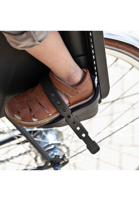 Zadná sedačka na bicykel s adaptérom na nosič Icho Zelená/Kurumi Hnedá