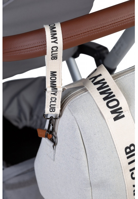 Prebaľovacia taška Mommy Club Signature Canvas Off White