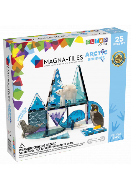 Magnetická stavebnica Arctic 25 dielov Magna-Tiles