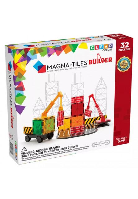 Magnetická stavebnica Builder 32 dielov Magna-Tiles