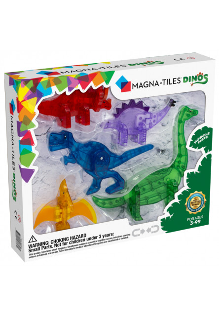 Magnetická stavebnica Dinos 5 dielov Magna-Tiles