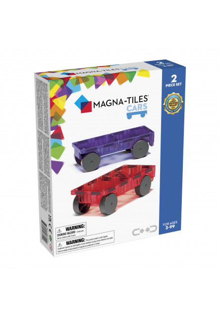 Magnetická stavebnica Cars 2 dielna Purple/red