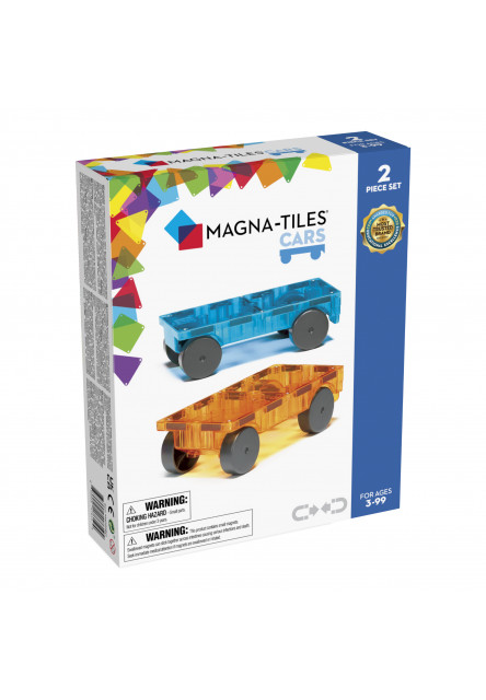 Magnetická stavebnica Cars 2 dielna Blue/orange