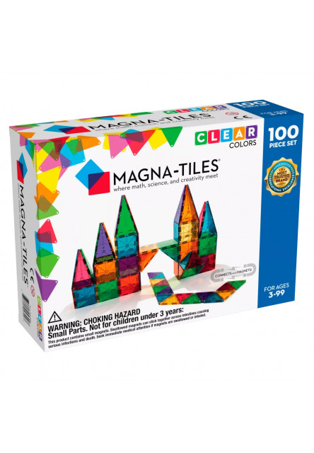 Magnetická stavebnica 100 dielov Magna-Tiles
