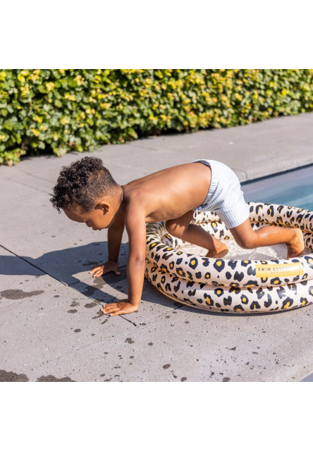 Nafukovací bazén pre deti Leopard béžový 60 cm