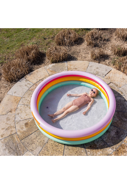Nafukovací bazén pre deti Triocolour 150 cm