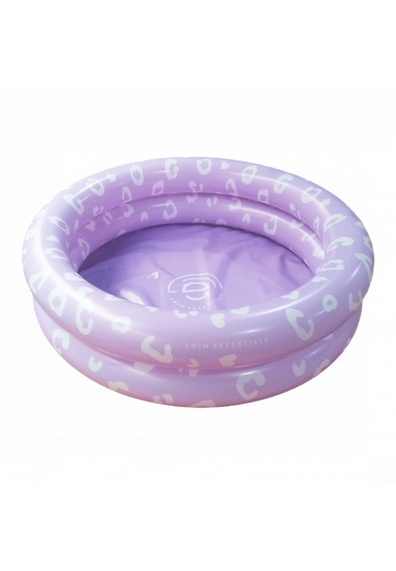 Nafukovací bazén pre deti Leopard fialový 60 cm