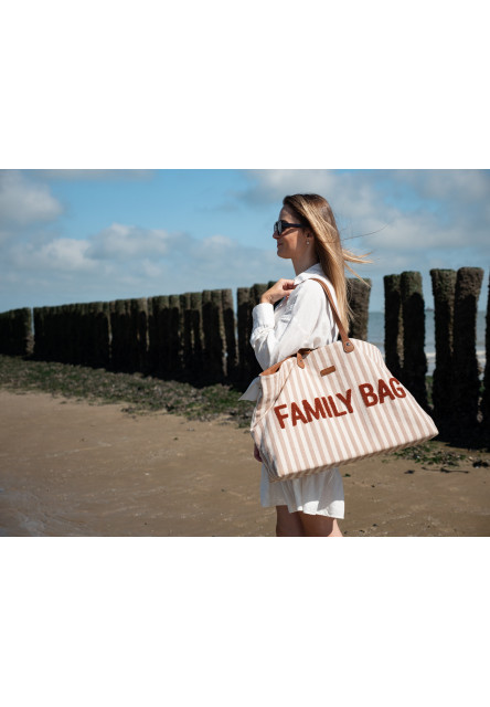 Cestovná taška Family Bag Canvas Nude