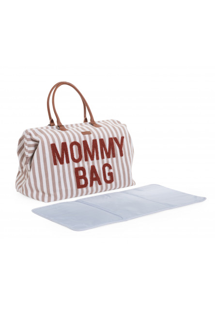 Prebaľovacia taška Mommy Bag Canvas Nude