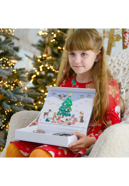 Magnetická kniha Vianoce – Christmas Magnetic Book