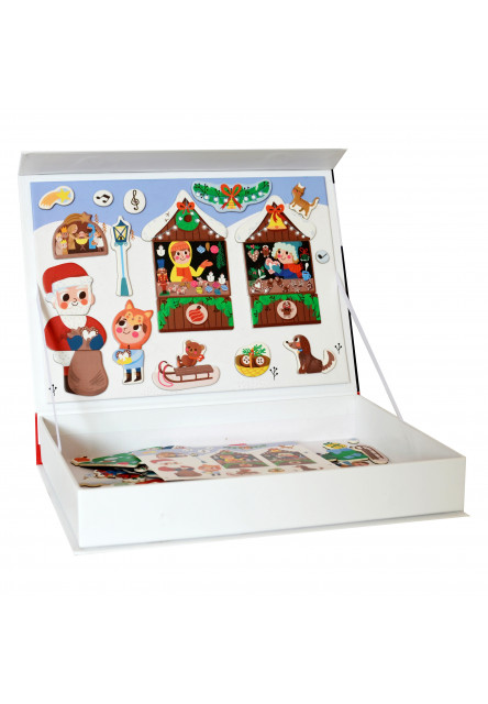 Magnetická kniha Vianoce – Christmas Magnetic Book