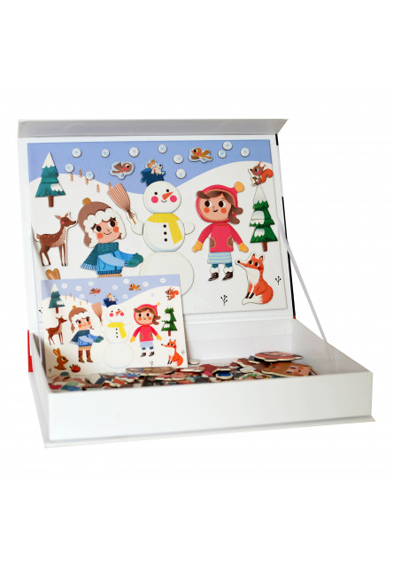 Magnetická kniha Vianoce – Christmas Magnetic Book