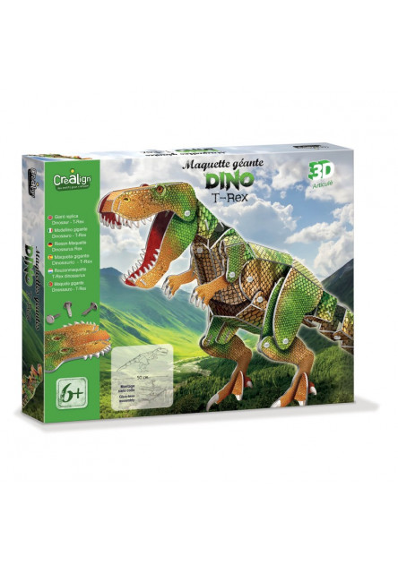 3D model Dino T-Rex 6+ Créa Lign