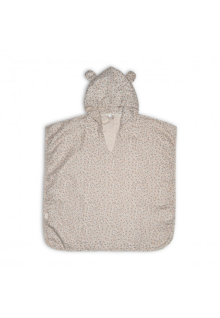 Flor Mušelínové Pončo Mix Leaf 3 - 4 roky NUUROO